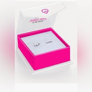 New 925 Sterling Silver Dog and Bone earrings